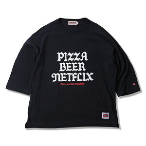 �y ANIMALIA / 3/4 Sleeves TEE [3ST] / NAVY �z �A�j�}���A �x�[�X�{�[�� T�V���c 7���� ���O���� �l�C�r�[ ��