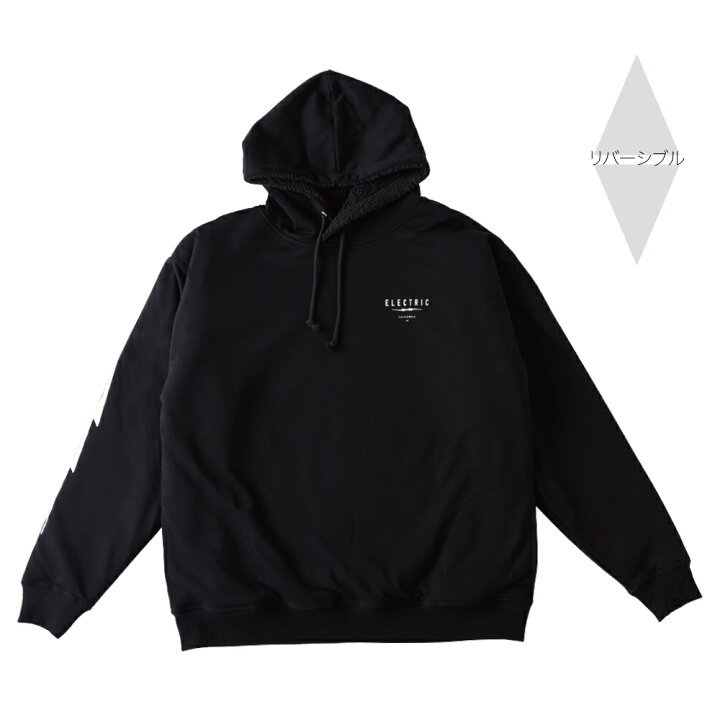 楽天市場】【 ELECTRIC / UNDERVOLT REVERSIBLE HOOD / BLACK 