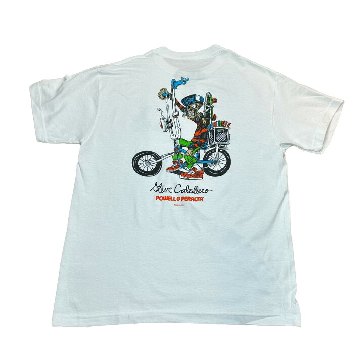 楽天市場】【 POWELL PERALTA / STEVE CABALLERO CHOPPER BIKE S/S TEE 