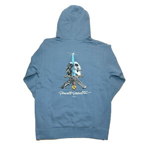 �y POWELL PERALTA / SKULL & SWORD HOODIE / SLATE BLUE �z �{�[���Y �X�E�F�b�g �p�[�J�[ �t�[�f�B �X�J�� �\�[�h �X���[�g �u���[ �A�V�b�h�u���[ ������ �X�P�{�[ �X�P�[�g�{�[�h