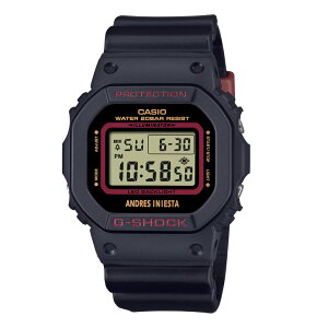 y CASIO / G-SHOCK × ANDRES INIESTA ( DW-5600AI-1JR ) / BLACK z JVI GSHOCK W[VbN AhX CjGX^ TbJ[ tbg{[ v rv EHb` ubN 