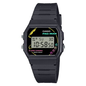 y CASIO / CLASSIC × PAC-MAN ( F-91WPC-1AJR ) / BLACK z JVI NVbN pbN} g Q[ `[vJVI `vJV v rv EHb` ubN 