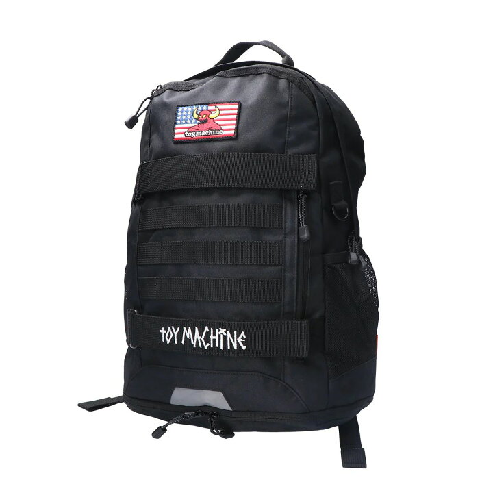 楽天市場】【 TOY MACHINE / TM SK8ER BACKPACK / BLACK 】 トイ 