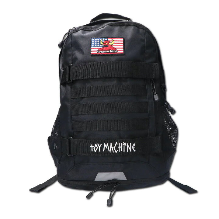 楽天市場】【 TOY MACHINE / TM SK8ER BACKPACK / BLACK 】 トイ 