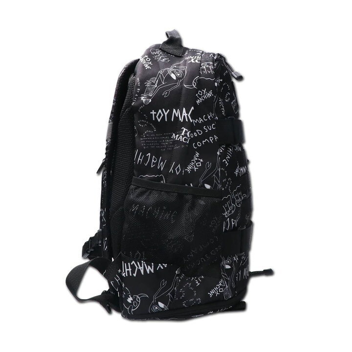 楽天市場】【 TOY MACHINE / TM SK8ER BACKPACK / BLACK PATTERN 