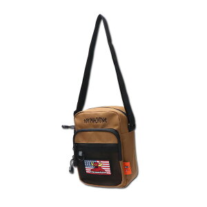 �y TOY MACHINE / TM QUICK SHOULDER BAG / L . BROWN �z �g�C�}�V�[�� �o�b�O �V�����_�[�o�b�O �|�[�` ���C�g�u���E�� �u���E�� �L������ ���F �X�P�{�[ �X�P�[�g�{�[�h