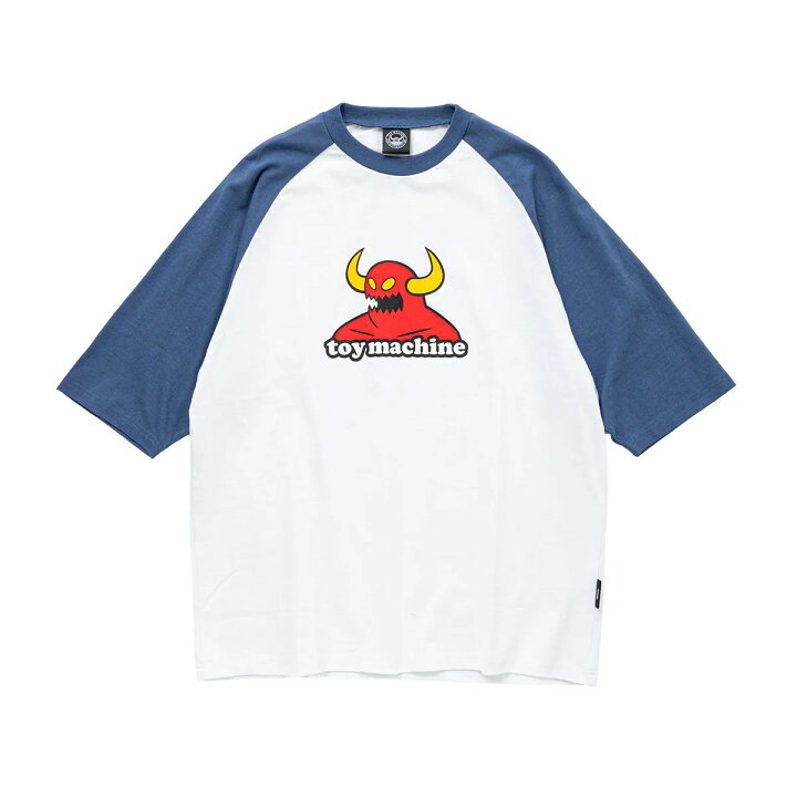 楽天市場】【 TOY MACHINE / TOY MONSTER RAGLAN 3/4 SLEEVE TEE 