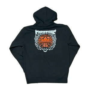 y CREATURE / FORTUNE P/O HOOD / BLACK z N[`[ XEFbg p[J[ t[fB  ubN  XP{[ XP[g{[h