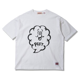 �y ANIMALIA / 8.1oz US Cotton S/S T-Shirts - PFFT - / WHITE �z �A�j�}���A ���� T�V���c �w�r�[�I���X �w�r�[�E�F�C�g �z���C�g ��