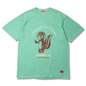 �y ANIMALIA / 5.6 oz S/S T-Shirts - KSKUN -?/ MELON �z �A�j�}���A ���� T�V���c �X�J���N ������ ���C�g �O���[�� ��