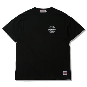 �y ANIMALIA / 5.6 oz S/S T-Shirts - STAMP -?/ BLACK �z �A�j�}���A ���� T�V���c �u���b�N ��