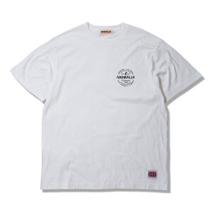 �y ANIMALIA / 5.6 oz S/S T-Shirts - STAMP -?/ WHITE �z �A�j�}���A ���� T�V���c �z���C�g ��