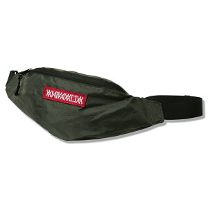 �y ANIMALIA / Nylon Funny Pouch / OLIVE �z �A�j�}���A �|�[�` �{�f�B�o�b�O �E�G�X�g�|�[�` �i�C���� �I���[�u �~���^���[ �J�[�L �O���[��