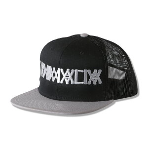 �y ANIMALIA / Mesh BB Cap - LOGO - / BLACK × CHARCOAL �z �A�j�}���A �L���b�v ���b�V���L���b�v �t���b�g �X�i�b�v�o�b�N 2�g�[�� �`���R�[�� �O���[ �D �u���b�N ��