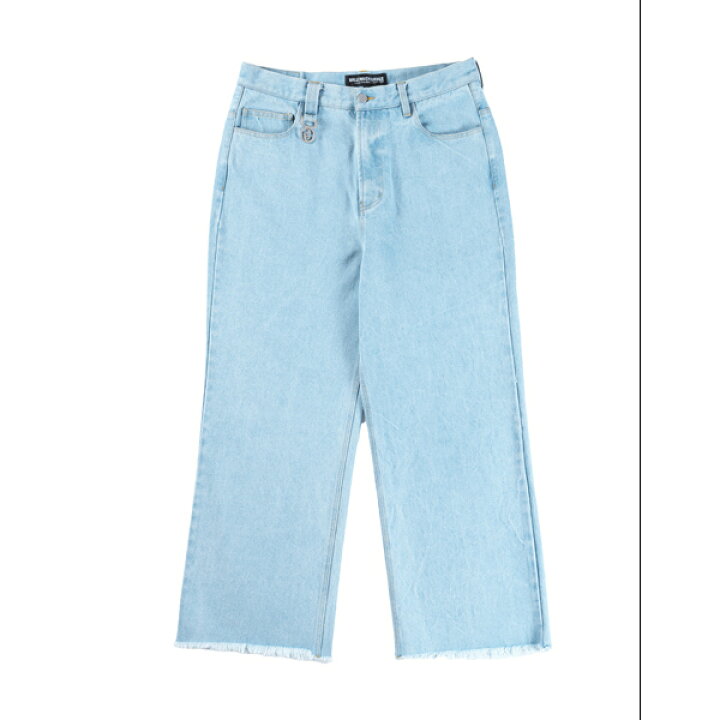 楽天市場】【 ROLLING CRADLE / RC LOGO WIDE DENIM / ICE BLUE 