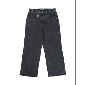 �y ROLLING CRADLE / RC LOGO WIDE DENIM / BLACK �z���[�����O�N���C�h�� �����N�� �f�j�� �p���c �W�[���Y �W�[�p�� ���C�h �u���b�N ��