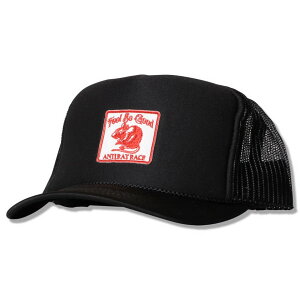�y FOOL SO GOOD / RAT WAPPEN CURVE MESH CAP / BLACK �z �t�[���\�[�O�b�h ���b�V�� �L���b�v �X�i�b�v�o�b�N ���b�y�� �u���b�N ��