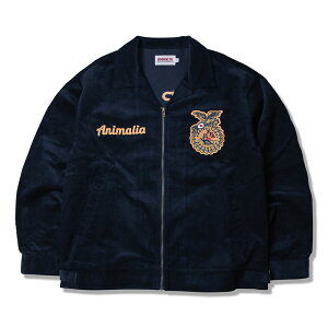 �y ANIMALIA / FFA Jacket / NAVY �z �A�j�}���A �W���P�b�g �t�@�[�}�[�Y�W���P�b�g �R�[�f�����C �א� ���b�y�� �l�C�r�[ ��