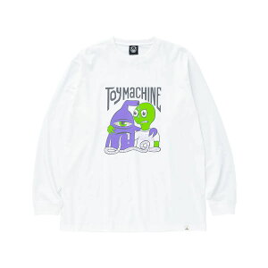 �y TOY MACHINE / I'M WITH STUPID LONG TEE / WHITE �z�g�C�}�V�[�� �g�C�} T�V���c ���� ����T �z���C�g �� �X�P�{�[ �X�P�[�g�{�[�h