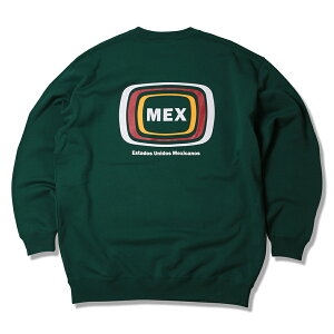 �y ANIMALIA / 10oz Crew Sweat(loop terry) -MEX / GREEN �z �A�j�}���A �N���[�l�b�N �X�E�F�b�g �g���[�i�[ �O���[�� ��