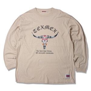 �y ANIMALIA / 5.6oz. L/S Tee -TEXMEX / BEIGE �z �A�j�}���A T�V���c ����T ���� �x�[�W��