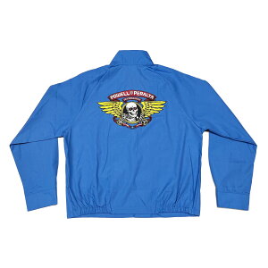�y POWELL PERALTA / OG JACKET [Winged Ripper] / POSTAL BLUE �z �p�E�G�� �y�����^ �W���P�b�g �X�E�B���O�g�b�v �n�����g���W���P�b�g �u���]�� ���C�g�u���[ ���F �X�P�[�g�{�[�h