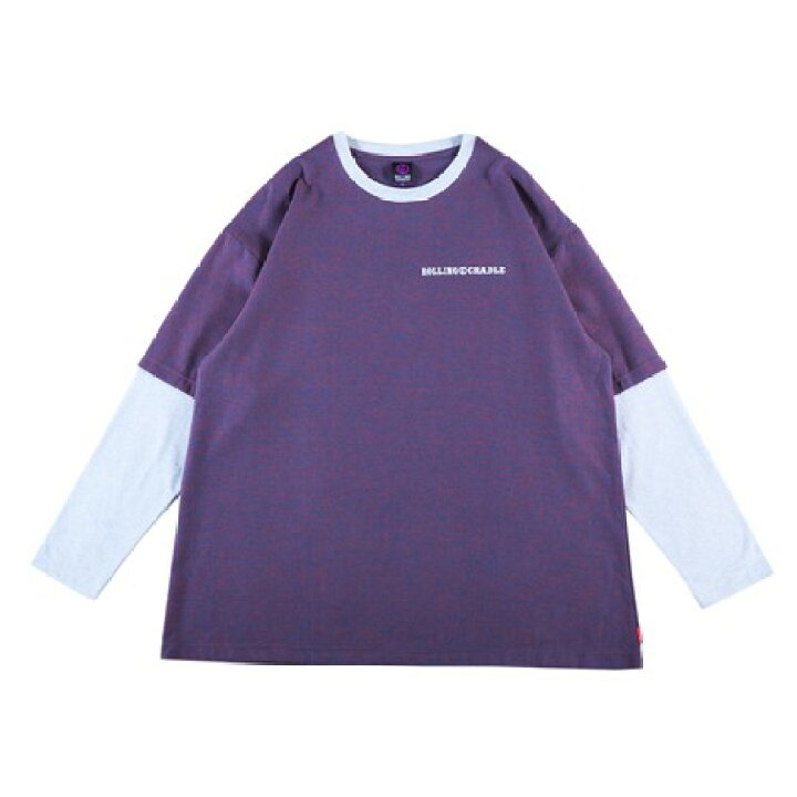 楽天市場】【 ROLLING CRADLE / FAKE LAYERED LONGSLEEVE / PURPLE 