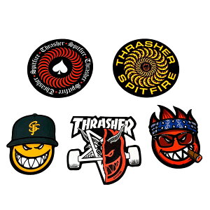 y SPITFIRE × THRASHER / STICKER SET z Xsbgt@CA Xsbgt@C[ XbV[ XebJ[ V[ Zbg XP[g{[h