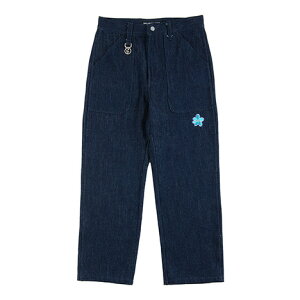 �y ROLLING CRADLE / FLOWER DYED DENIM PAINTER PANTS / INDIGO �z ���[�����O�N���C�h���@�����N���@�p���c�@�f�j���@�y�C���^�[�p���c�@�J�c���M�f�j���@�C���f�B�S�@��������