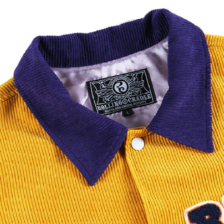 楽天市場】【 ROLLING CRADLE / COLORFUL CORDUROY JUMPER / YELLOW  