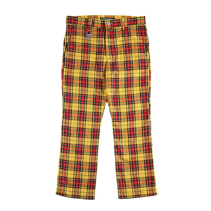 楽天市場】【 ROLLING CRADLE / CHECK NARROW PANTS / YELLOW 