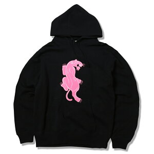�y ANIMALIA / HOODIE - Panther - / BLACK �z �A�j�}���A�@�p�[�J�[�@�X�E�F�b�g �t�[�f�B ���p�C�� �u���b�N�@���@��������