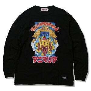 �y ANIMALIA / Fireball Bullet L/S Tee / BLACK �z �A�j�}���A�@�L�����}���@�T���V���C���@�A�V�����}���@T�V���c�@����T�@�u���b�N�@���@��������