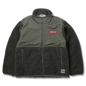 �y ANIMALIA / SHEEP BOA FLEECE JACKET / OLIVE �z �A�j�}���A�@�{�A�W���P�b�g�@�I���[�u�@�J�[�L�@��������