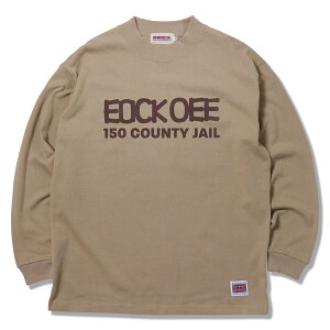 �y ANIMALIA / MOCK NECK HEAVY L/S Tee - EOCKOEE - / KAHKI �z �A�j�}���A�@T�V���c�@����T�@�w�r�[�I���X�@���b�N�l�b�N�@�J�[�L�@�x�[�W���@��������