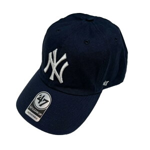�y '47 CLEAN UP Yankees / NAVY �z �t�H�[�e�B�[�Z�u�� �L���b�v MLB �����L�[�X �l�C�r�[ ��