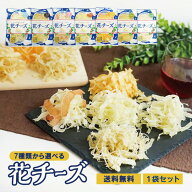 【当商品2セット購入で全19種から1種おまけつき】7種類から選べる花チーズ×1袋　珍味 送料無料 チーズ …