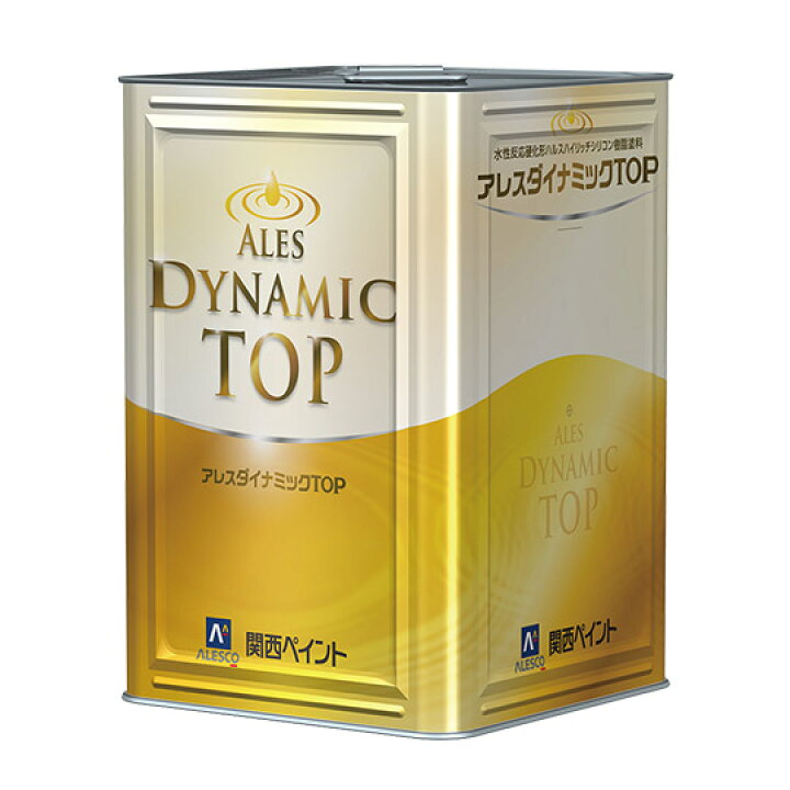 楽天市場】アレスダイナミックTOP 濃彩色B 15kg 関西ペイント/水性 