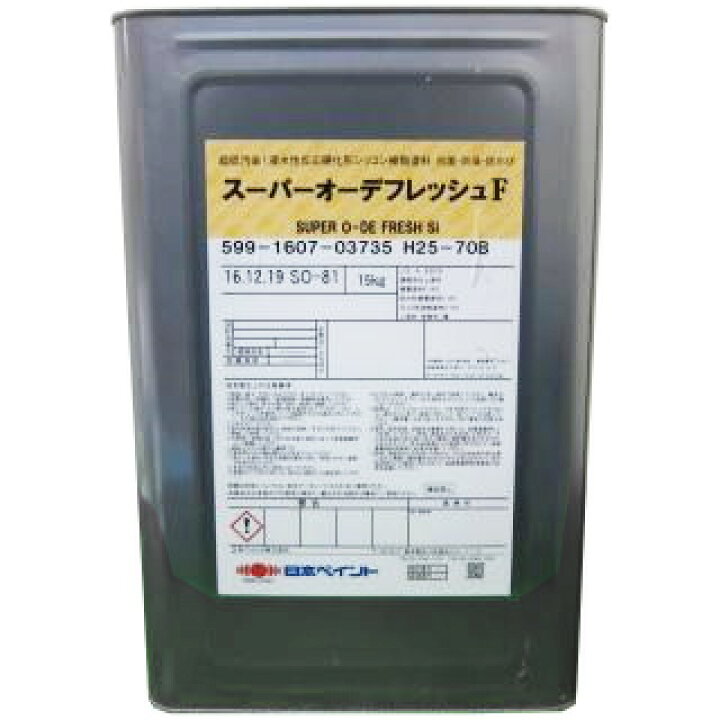 楽天市場】スーパーオーデフレッシュF 中彩色 各艶 15kg(約48平米/2回 