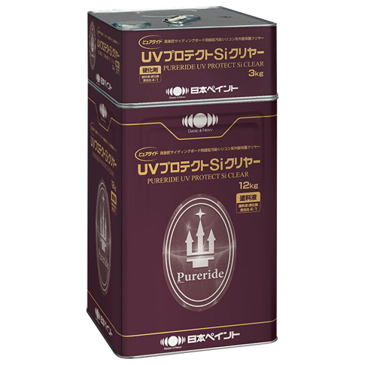 楽天市場】ピュアライドUVプロテクトSiクリヤー 艶有り 15kgセット(約 