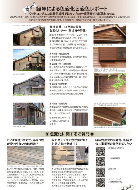 楽天市場】ウッドロングエコ 100g(約75平米)【送料無料】ウッドデッキ  