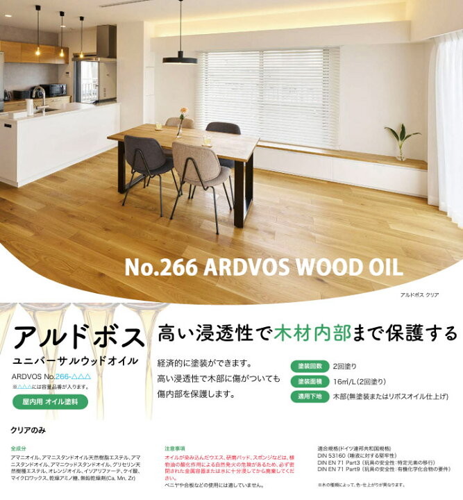 楽天市場】リボス自然塗料 アルドボス 10L(約109平米/2回塗り) リボス 