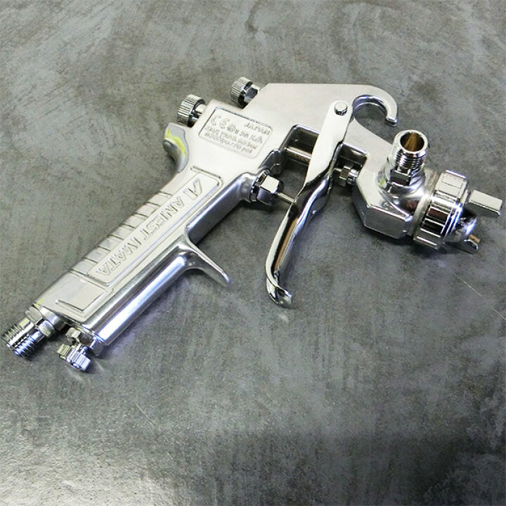 楽天市場】アネスト岩田 小型スプレーガン W-71-3G 重力式 口径1.5ミリ 