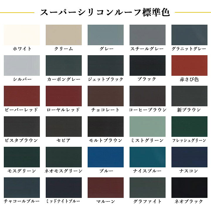 楽天市場】スーパーシリコンルーフペイント 標準色 14kg 関西ペイント 