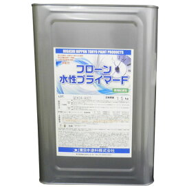 フローン水性プライマーF　透明　15kg(約105平米/1回塗り)　東日本塗料/コンクリート保護塗料/廊下/防塵塗料/水性プライマ