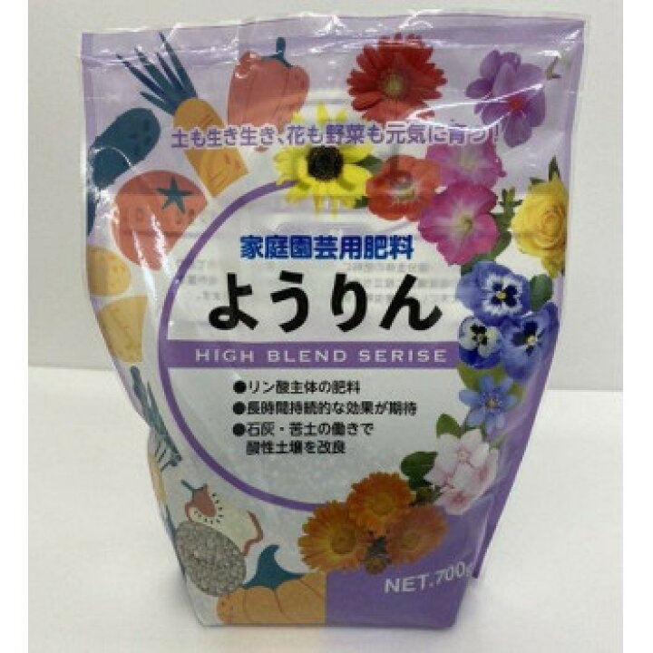 楽天市場】あかぎ園芸 粒状 ようりん 700g 20袋 1640011 【代引き・同 