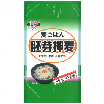 日本精麦 胚芽押麦 (45g×12)×6 【代引き・同梱不可】