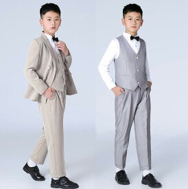 【送料無料】男の子スーツ こどもスーツ 上下セット 子供服 男の子用スーツ キッズスーツ 結婚式 七五三 ベビースーツ スーツセット 子供スーツ フォーマル 入園スーツ 入学式 卒業式 発表会スーツ タキシード 誕生日スーツ ベビー服 紳士服 おしゃれ 韓国風 130-180cm