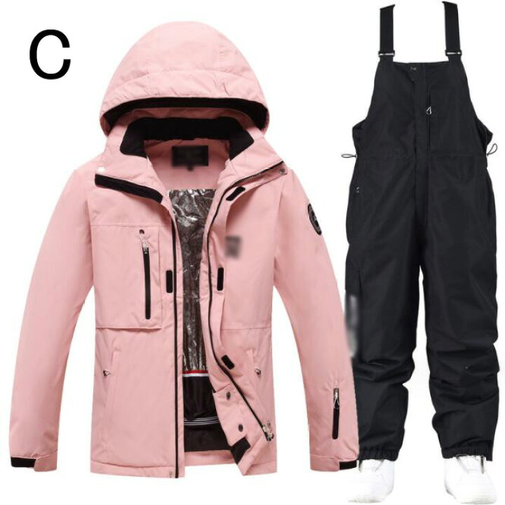 楽天市場】【セール】10色展開 男女兼用 スキーウェア 2点セット 