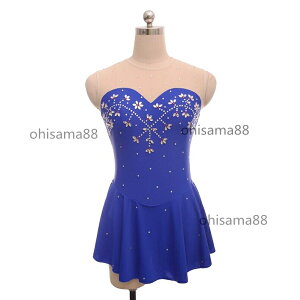 【送料無料】フィギュアスケート衣装 アイススケートウェア ドレス 袖なし スケート衣装 女の子 アイスダンス 練習着 可愛い レッスン用 専用レオタード 試験 アイス衣装 競技着 スタンダ